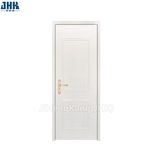 2-teilige, weiß geprägte WPC-Tür