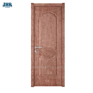 Einzelne Haupttür aus Holz mit geformter Holztür