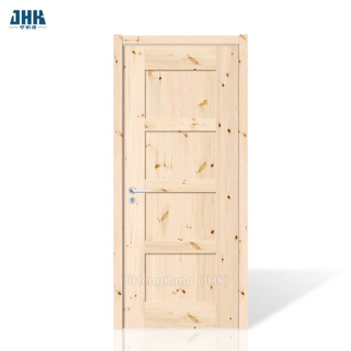 Modische Tür aus massivem Kiefernholz