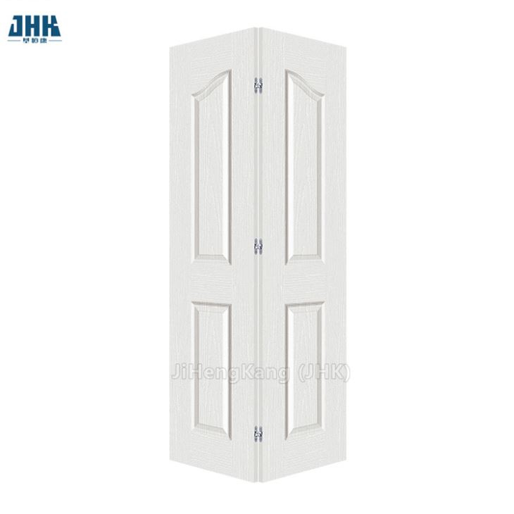 Vierflügelige MDF-Tür mit weißer Grundierung