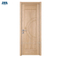 Kommerzielle maßgeschneiderte Zimmertür aus massivem Holz mit Furnier für den Haupteingang (JHK-009-2)