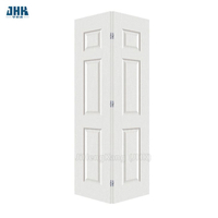 Sechsteilige, geformte, weiß grundierte Tür mit sechs Paneelen