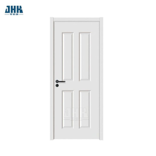 Jhk-004 4-Panel-fertige weiße Holzinnentür mit weißer Grundierung