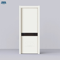 Holz-starke Blatt-Badezimmer-PVC-Tür