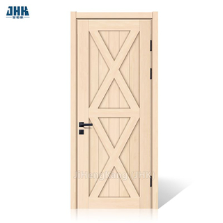 Massivholz-Innenraumtür mit weißer Grundierung (JHK-SK01)