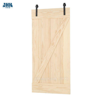 Hochwertige PVC-Scheunen-Innenraumtür aus massivem Holz