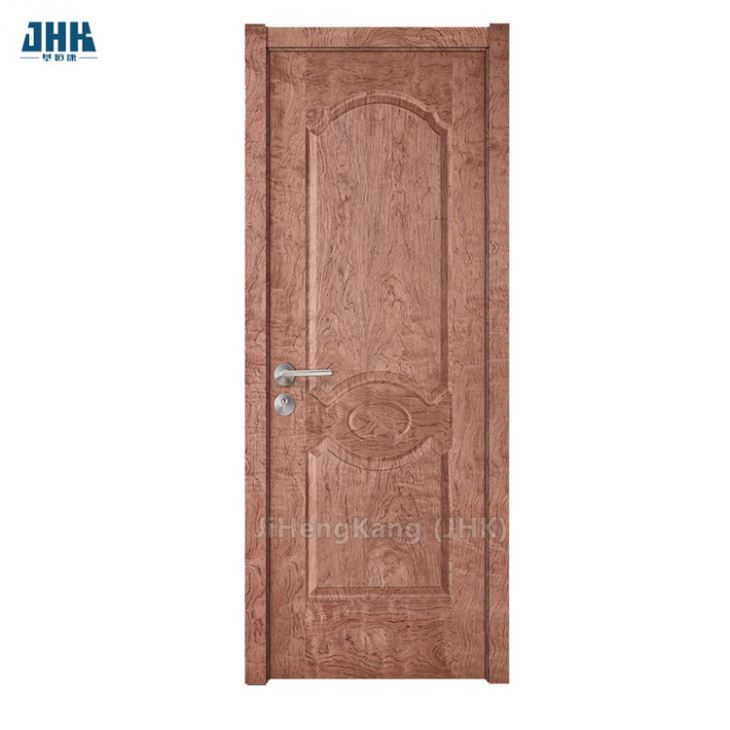 Innentüren aus Kiefernholz, PVC-Kunststofffurnier, 5 Paneele, Shaker-Panel-Türen (JHK-SK03-1)