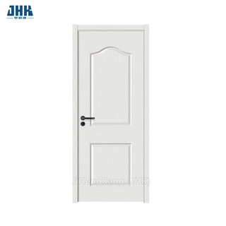 2-Panel-Tür aus MDF-Holz mit weißer Grundierung