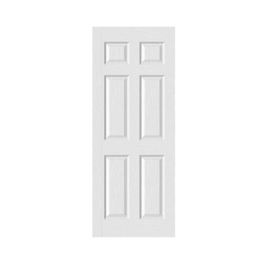 6-teilige Kunststoff-Badezimmer-Design-UPVC-Tür