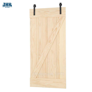 Holzpaneel-Design, Shaker, Scheunentür aus massivem Holz