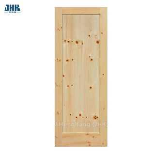 Amerikanischer Stil, bündige Tür, Holz-Interieur, Wohnzimmer-Schiebetür aus knorrigem Kiefernholz, Lärche-Erle